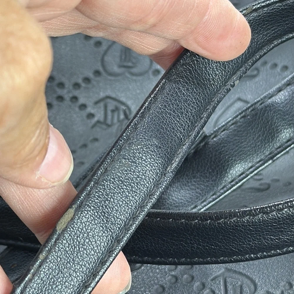 (E4) Juicy Couture Black Backpack with Gold Accents - Picture 15 of 16